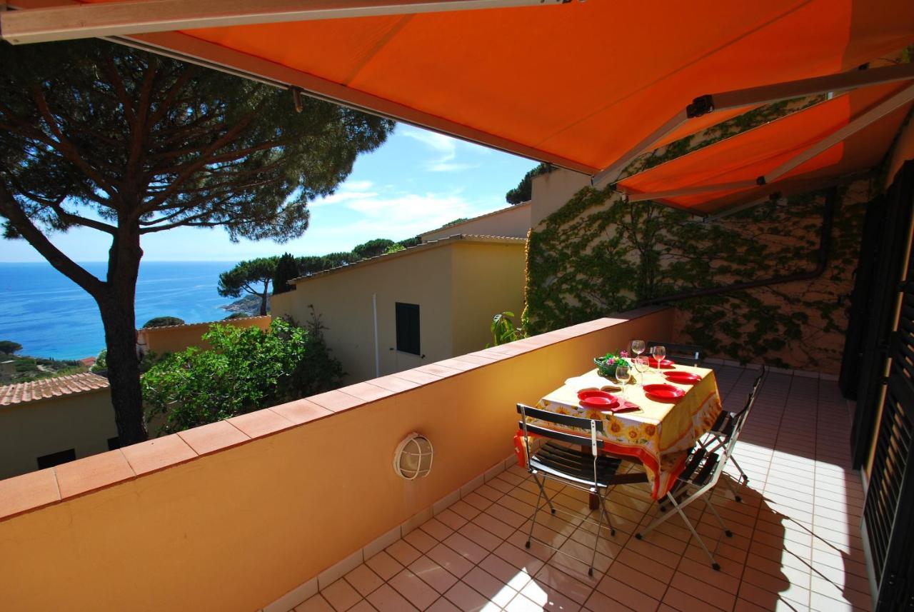 San Piero in Campo  Grotta Azzurra Apartment - Cavoli - Terrazza Vista Mare, Clima E Parcheggio מראה חיצוני תמונה